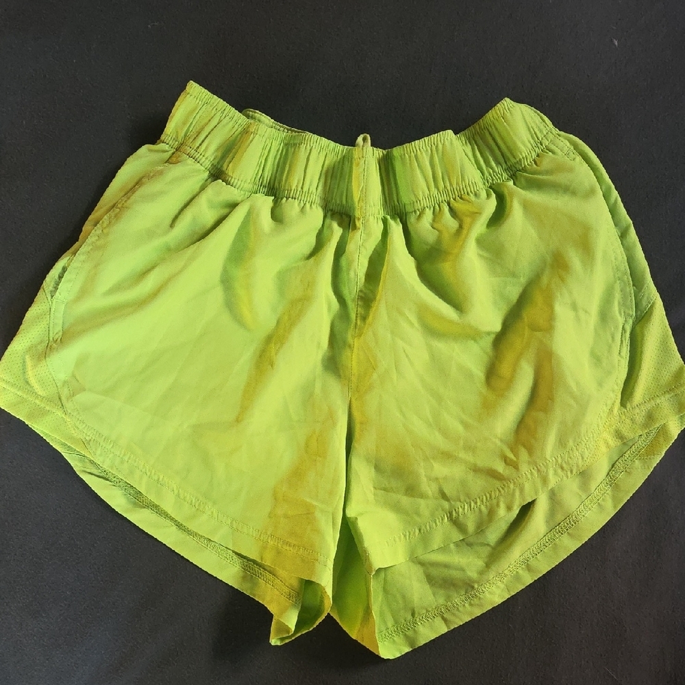 Women's Lime Green Shorts
